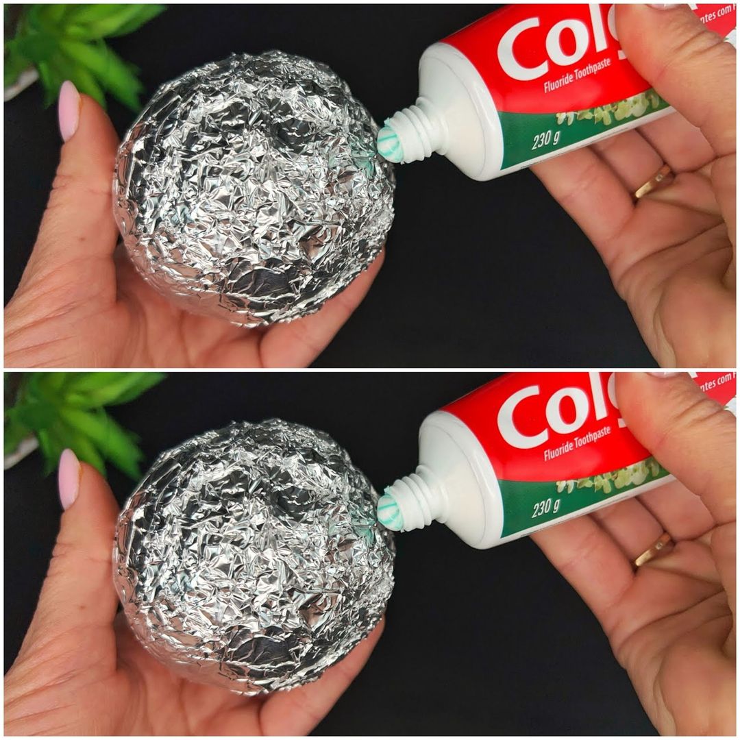 Discover the Magic of Foil and Toothpaste: Easy Cleaning Hacks for Your Home!