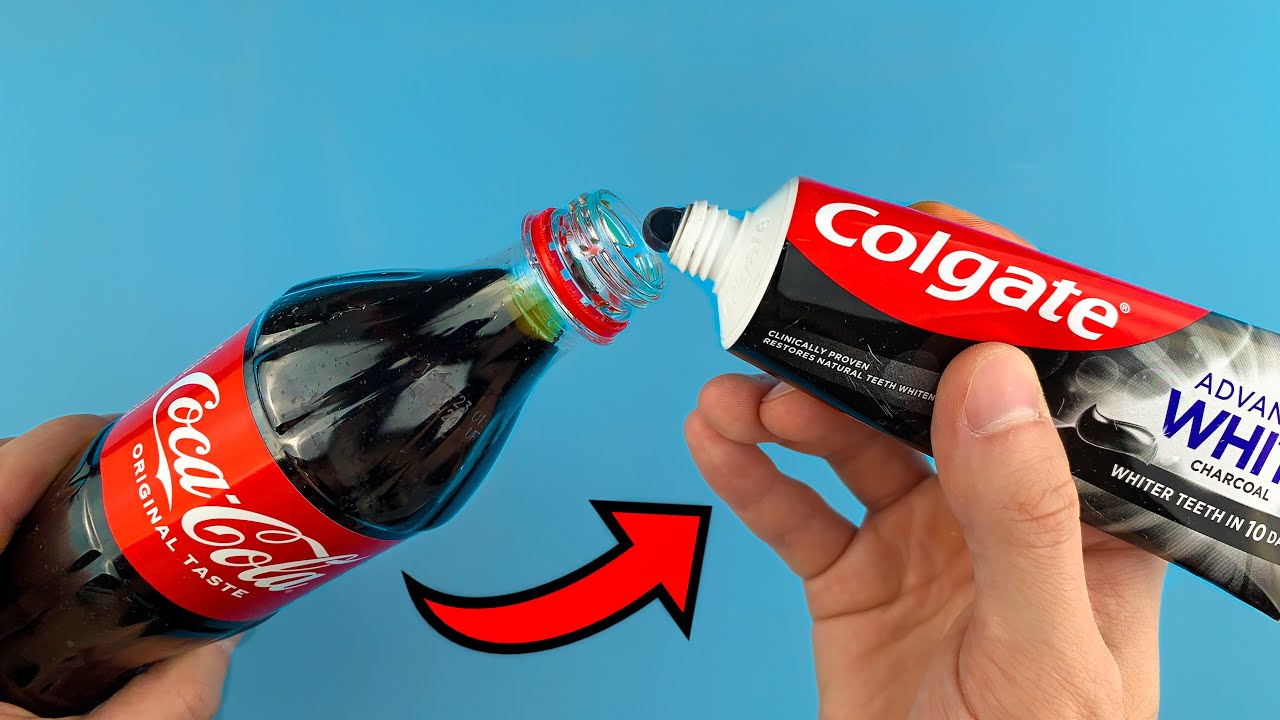 Unlock the Magic: Coca-Cola, Baking Soda, and Toothpaste Cleaning Hack!