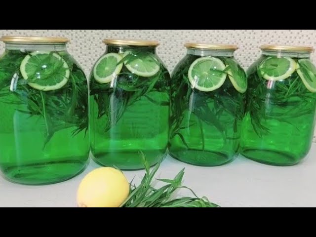 The Hidden Gem of Homemade Drinks: Tarragon and Lemon Elixir