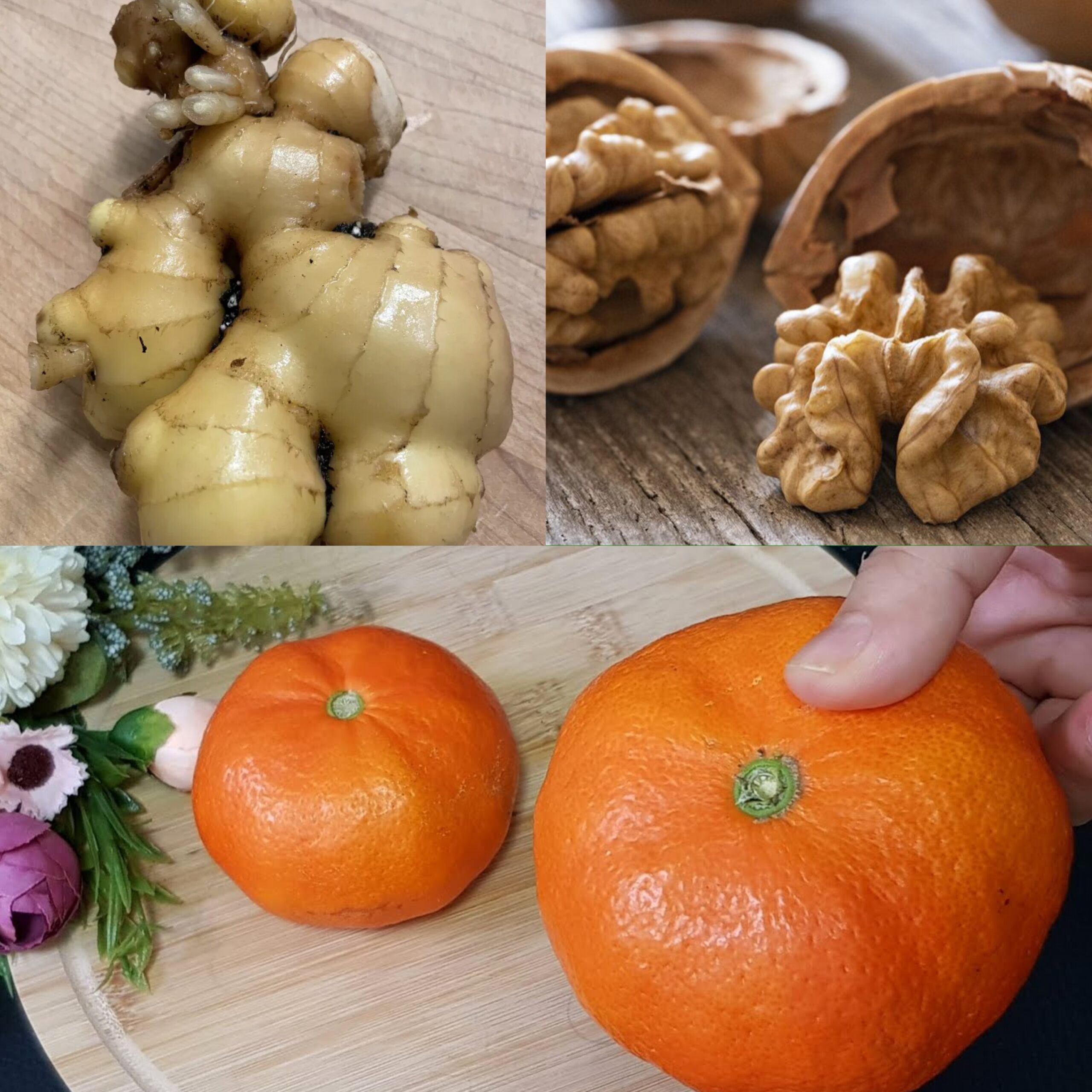 Purify Your Body with Mandarin, Walnuts, and Ginger