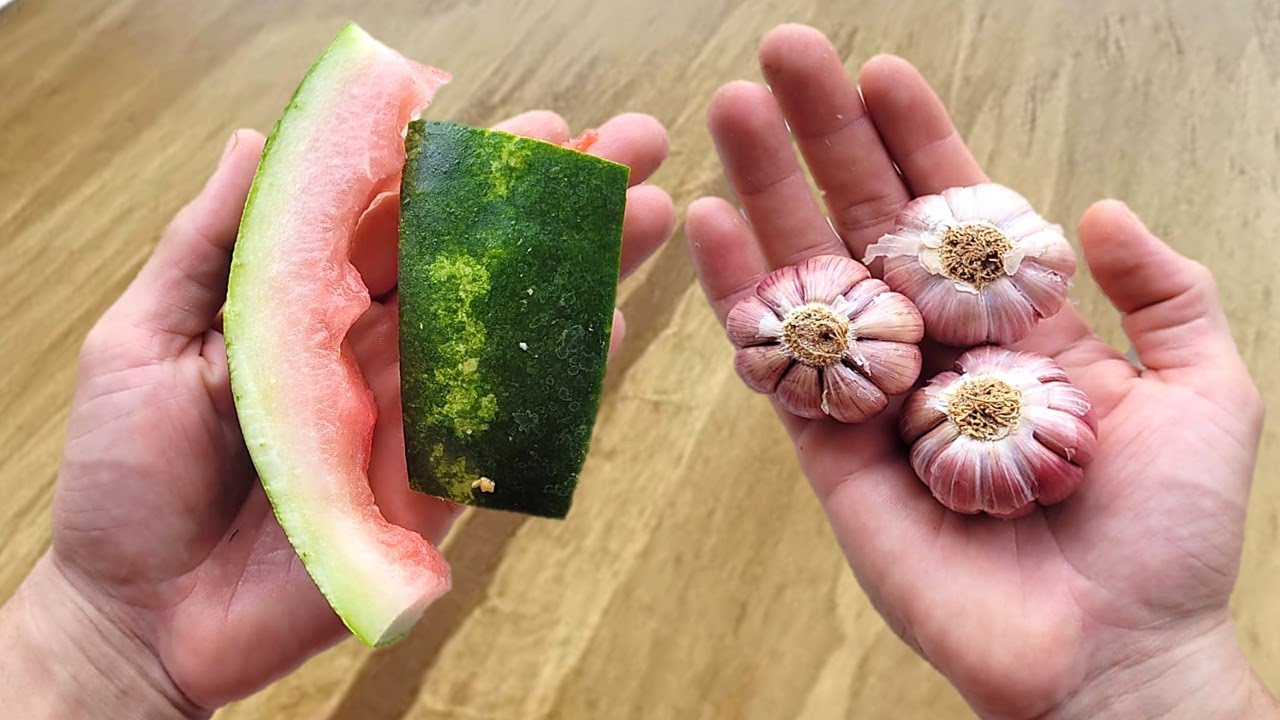 Unlocking the Power of Watermelon Rind and Garlic: A Homemade Pantry Staple