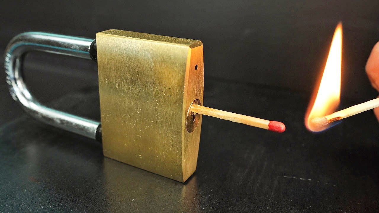 Unlock Any Door with Ease Using These Amazing Tricks with Matches!