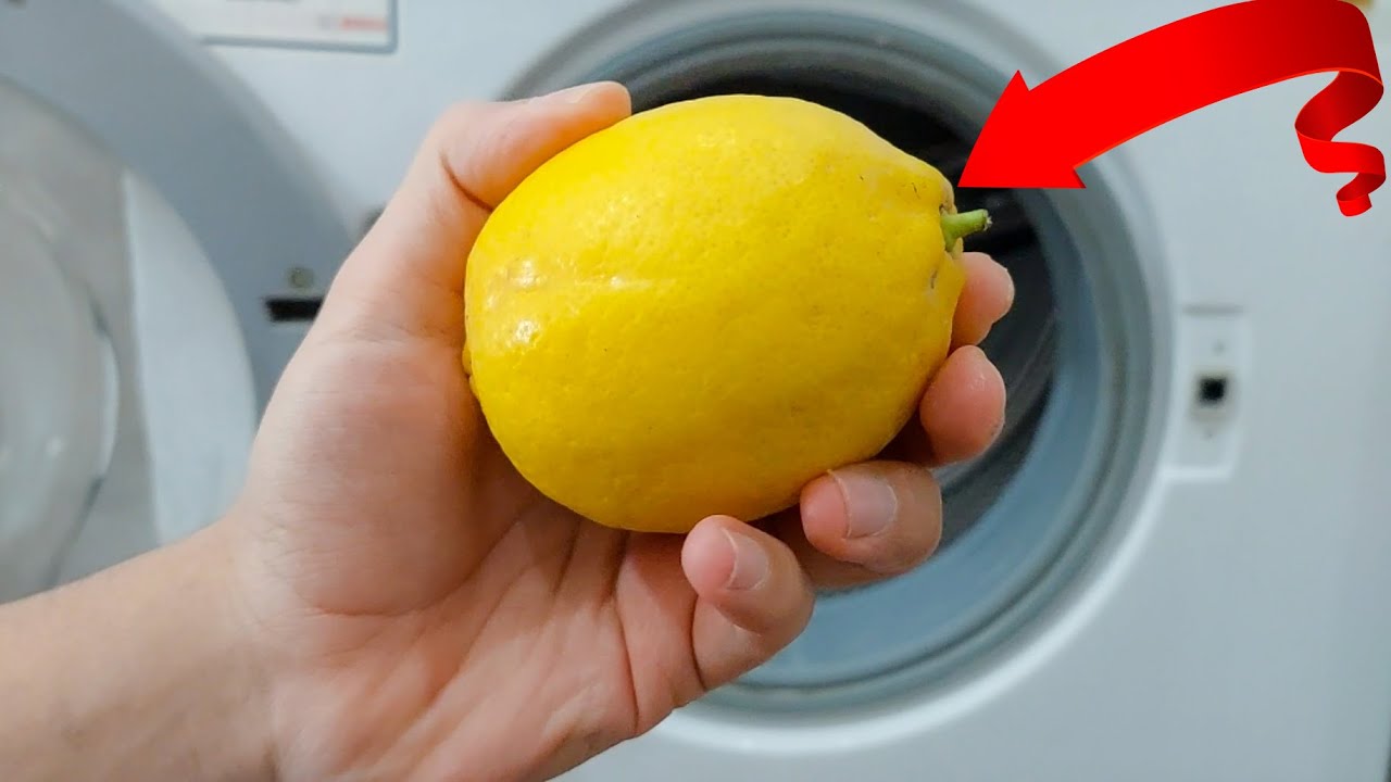 Experience the Magic of Lemons in Your Washing Machine: Prepare to Be Amazed!