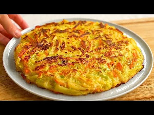 Shed Pounds Deliciously with Carrot and Cabbage Omelette!