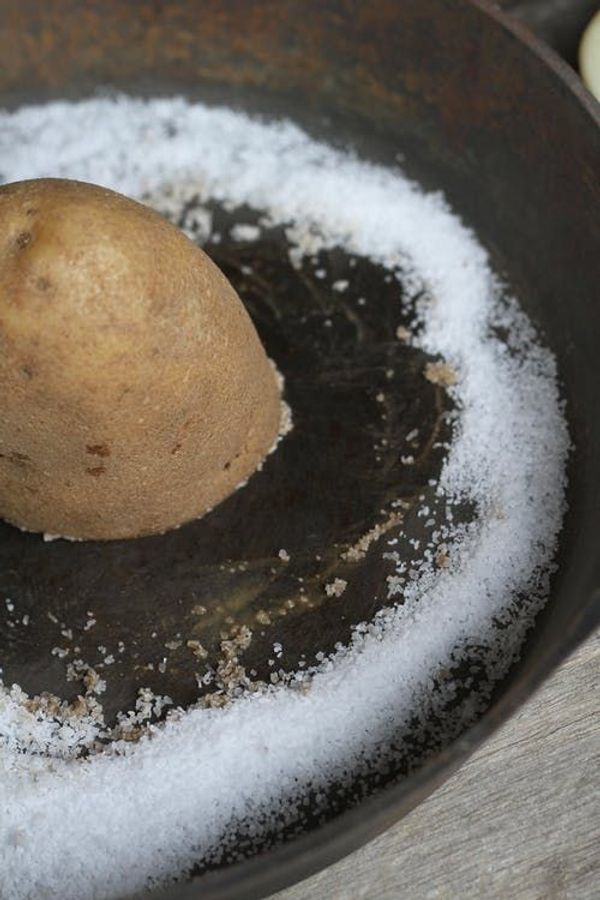 Natural Cleaning with Potatoes and Salt